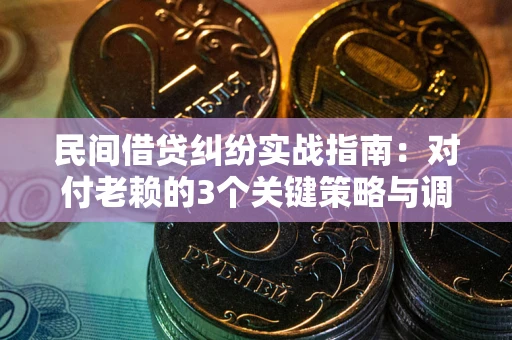 北京民间借贷纠纷实战指南：对付老赖的3个关键策略与调解盲区解析