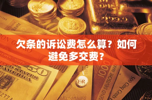 北京欠条的诉讼费怎么算？如何避免多交费？
