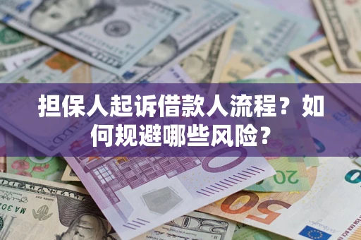 北京担保人起诉借款人流程？如何规避哪些风险？