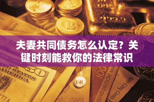 北京夫妻共同债务怎么认定？关键时刻能救你的法律常识