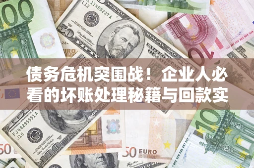 北京债务危机突围战！企业人必看的坏账处理秘籍与回款实战指南